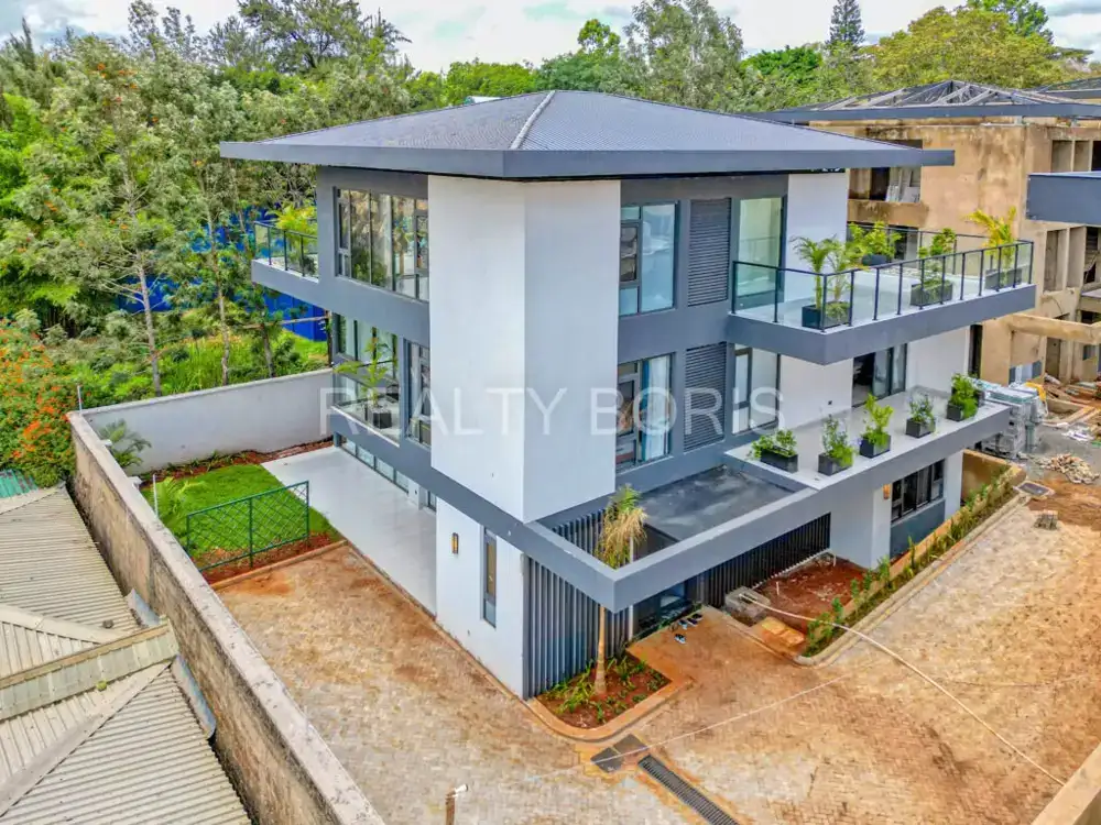 Luxury 5 Bedroom Villa for Sale in Lavington Nairobi | Private Lift, Rooftop Terrace — Lavington